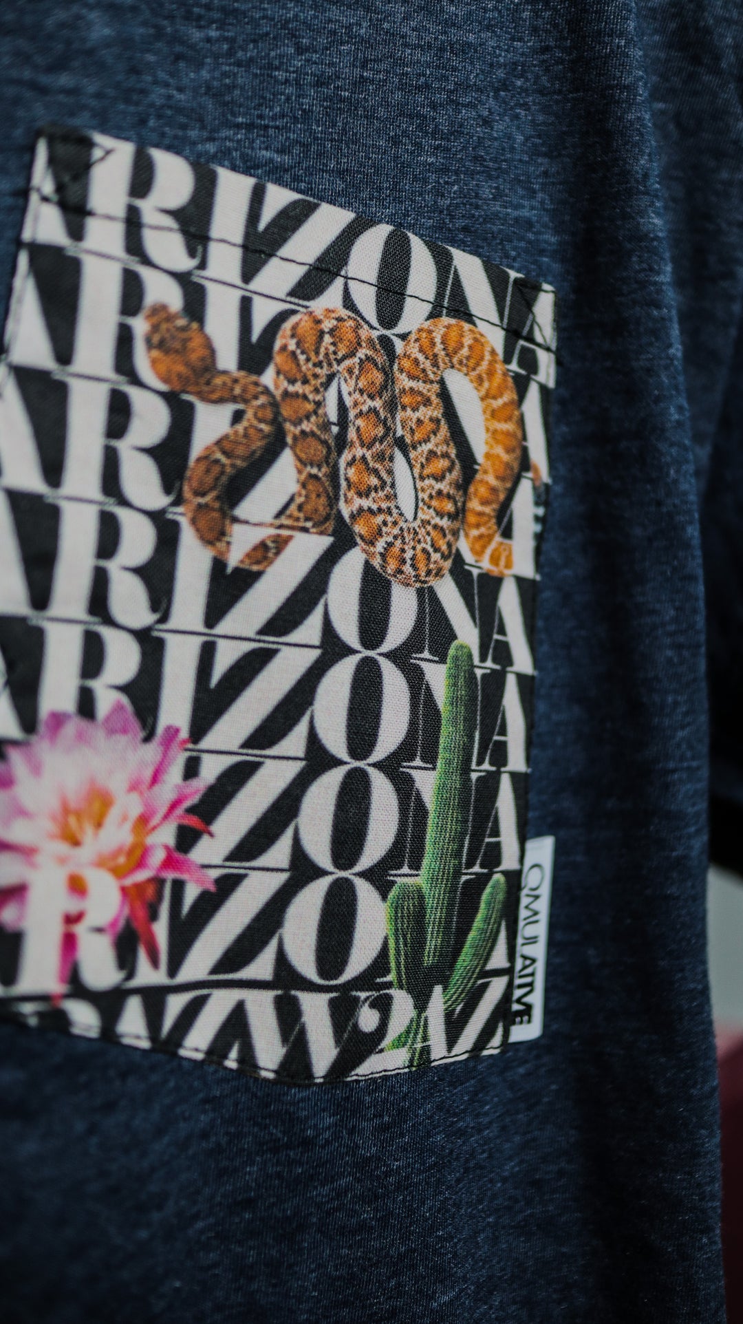 WELCOME TO ARIZONA – 1 MILLION CELEBRATION' AZ POCKET TEE! – QMULATIVE